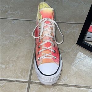 Colorful High-Top Sneakers